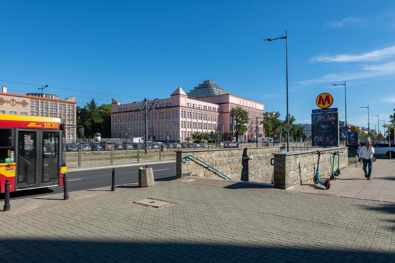 Batorego 16 Blue Prywatne Mieszkanie 300m Od Metro Pole Mokotowskie I Sgh Samodzielne Zameldowanie! Self Check-in System! Apartament Warszawa